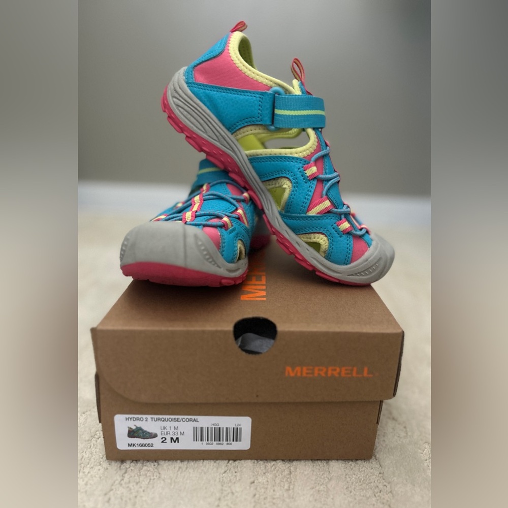 Merrell Hydro 2 Turquoise and Coral